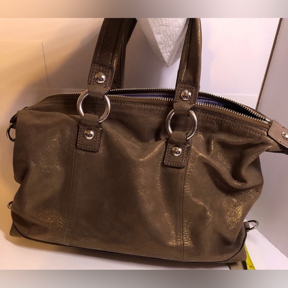 COACH Poppy Satchel Bag "Lucky Penny"Copper.  + FREE JEWELRY - Picture 16 of 16